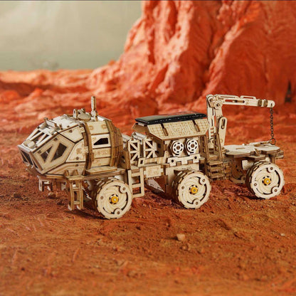 Estrelik™ | Solar Explorer Rover - Educational STEM Wooden Model Kit