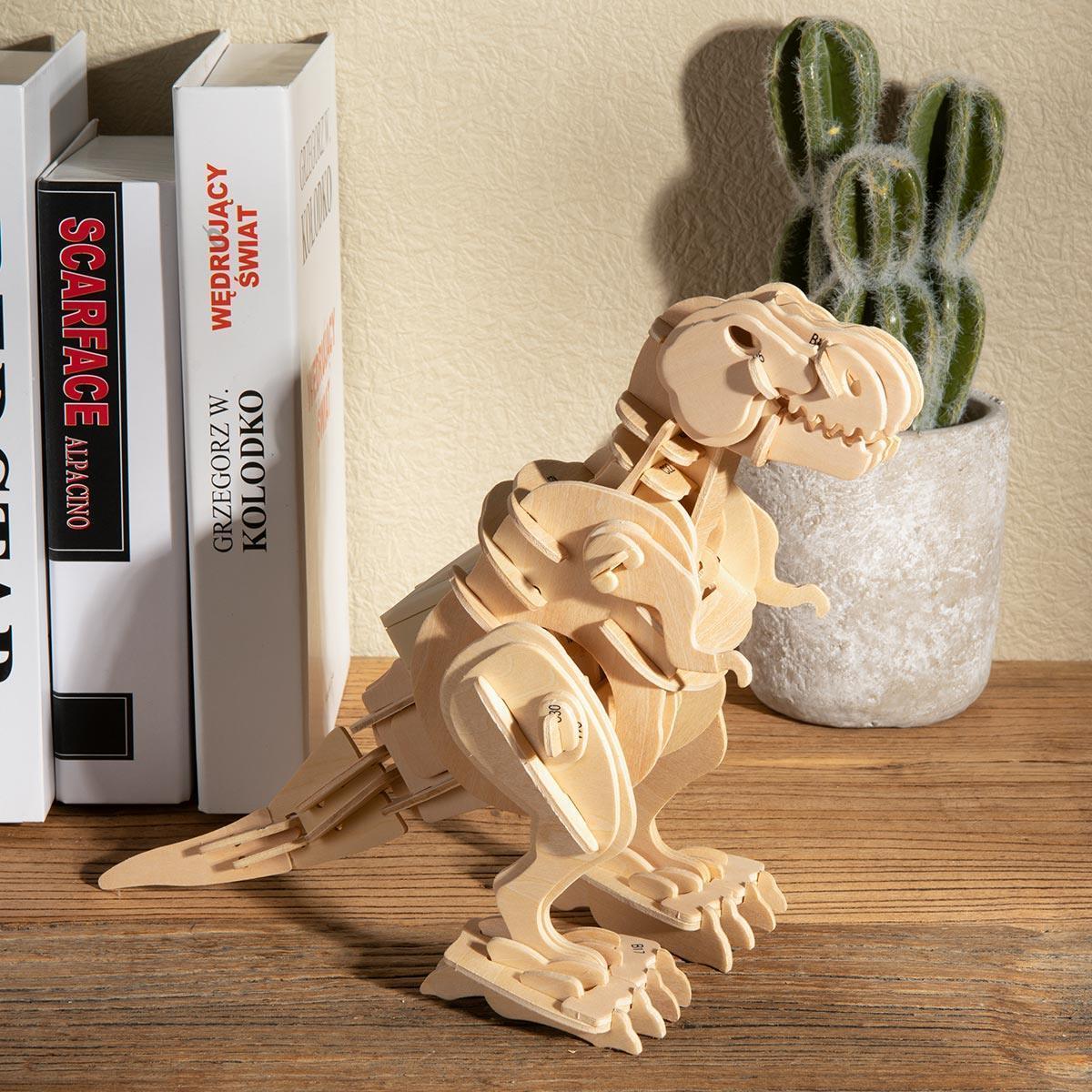 Estrelik™ | Sound Command Rex - Interactive T-Rex Building Kit