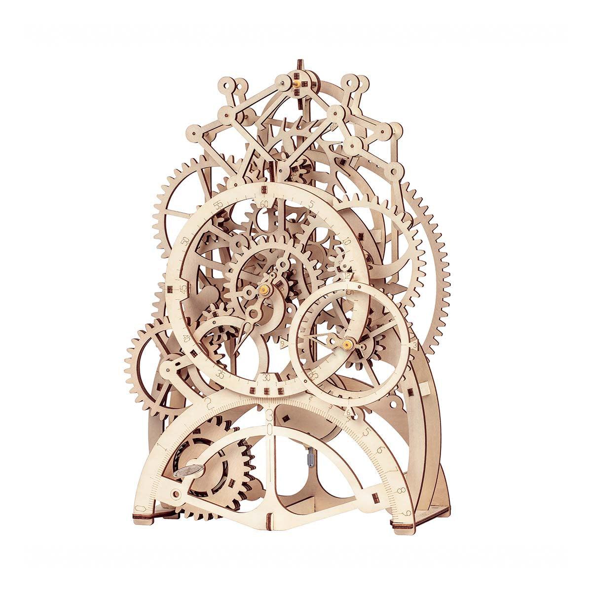 Estrelik™ | Temporal Craftsman Functional Wooden Pendulum Clock Kit