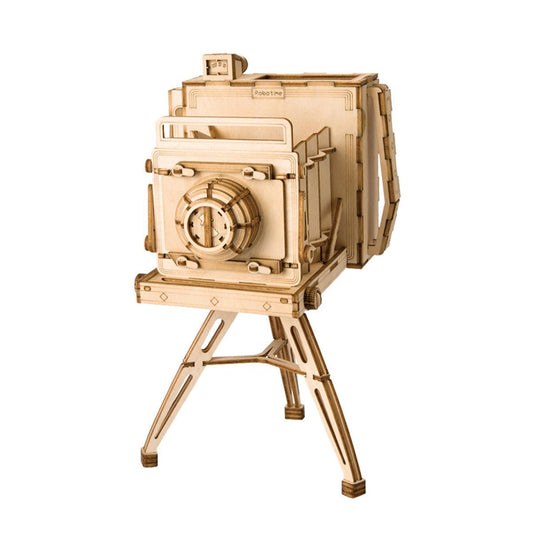 Estrelik™ | Vintage Camera 3D Wooden Puzzle