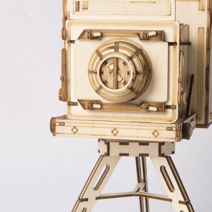 Estrelik™ | Vintage Camera 3D Wooden Puzzle