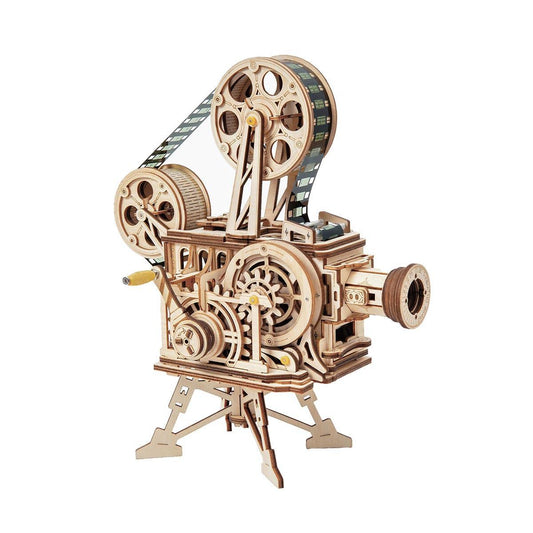 Estrelik™ | Vintage Vitascope - DIY Wooden Movie Projector