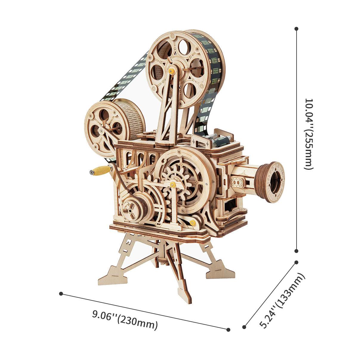Estrelik™ | Vintage Vitascope - DIY Wooden Movie Projector