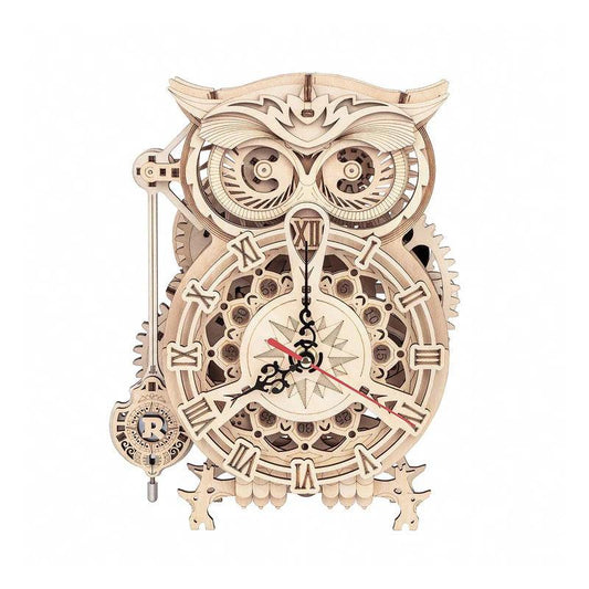 Estrelik™ | Nightwatch Owl Mechanical Timer Clock