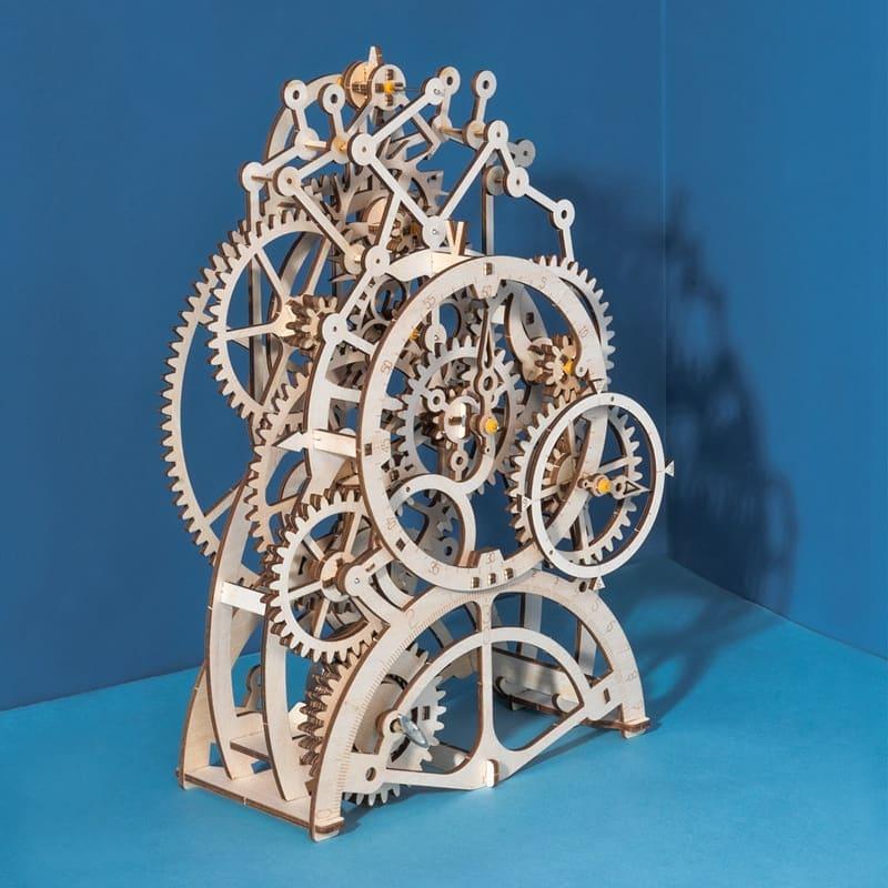 Estrelik™ | Temporal Craftsman Functional Wooden Pendulum Clock Kit
