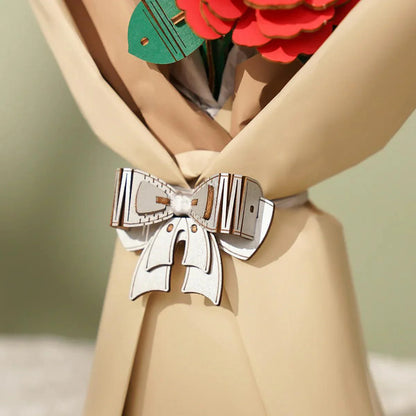 Estrelik™ | Eternal Bloom 3D Wooden Puzzle Bouquet