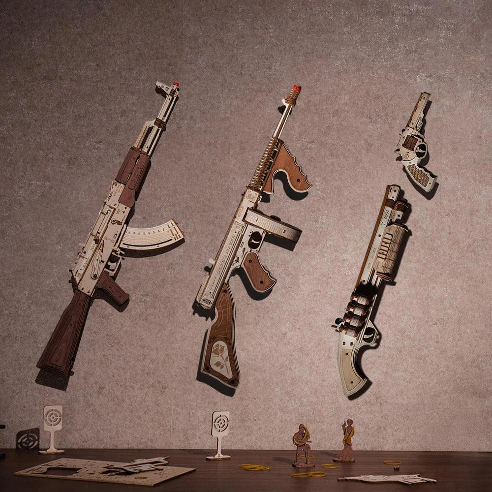 Estrelik™ | Legendary Wooden Toy Guns Collection - 3D Wooden Puzzle