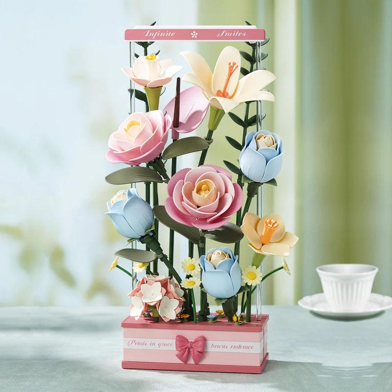 Estrelik™ | Botanical Motion Theater - A Living Bouquet Puzzle