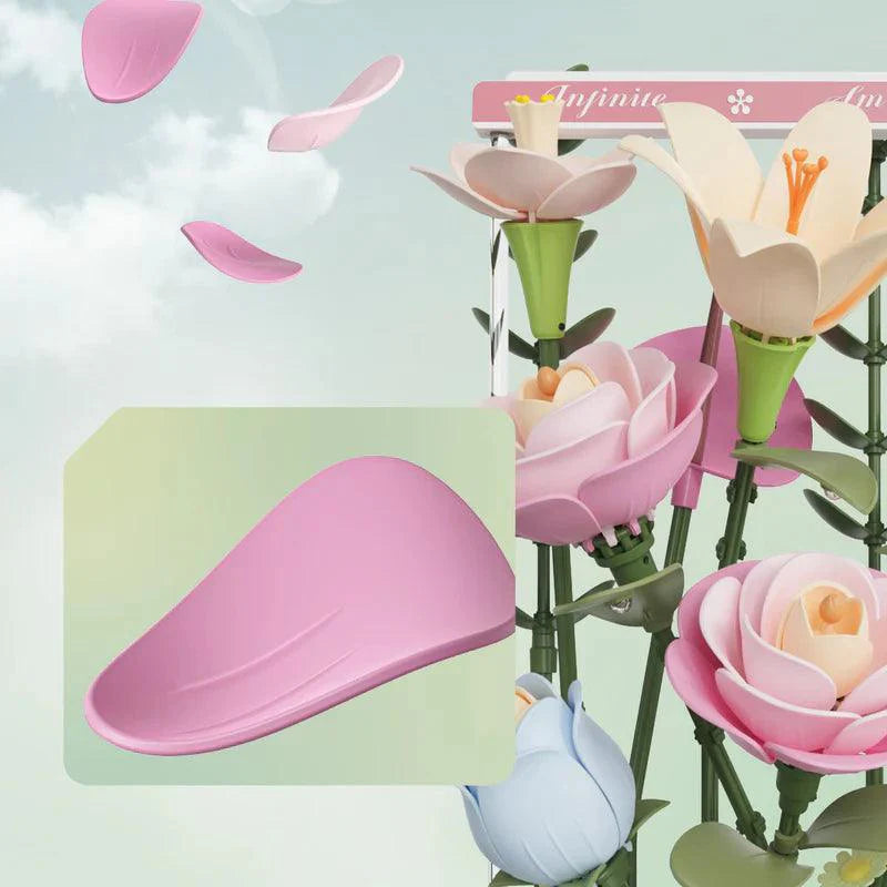 Estrelik™ | Botanical Motion Theater - A Living Bouquet Puzzle