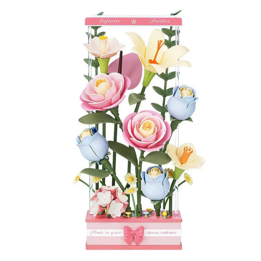 Estrelik™ | Botanical Motion Theater - A Living Bouquet Puzzle