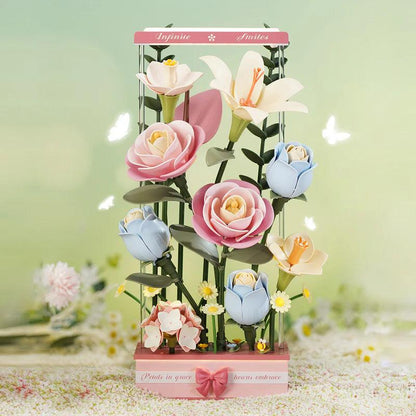 Estrelik™ | Botanical Motion Theater - A Living Bouquet Puzzle
