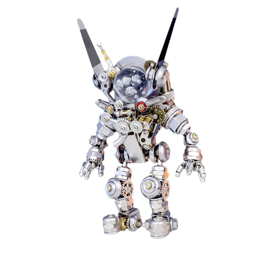 Estrelik™ | COSMIC GUARDIAN 3D Metal Astronaut Rabbit Model Kit