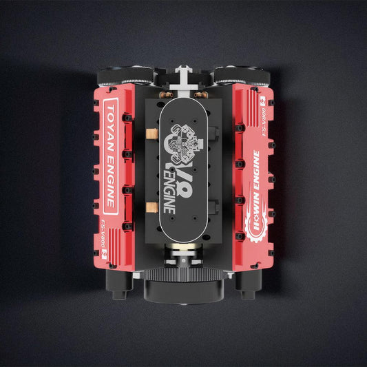 Estrelik™ | DIY 1/10 V8 Engine Model 28cc Gasoline Engine Kit FS-V800G