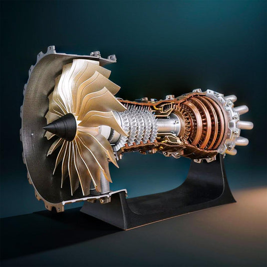 Estrelik™ | DIY 1/20 Scale TR900 Aircraft Turbofan Engine Model Kit 150+PCS