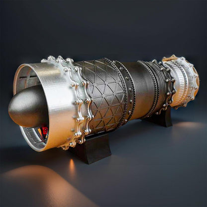 Estrelik™ | DIY 1/20 WS-15 Turbofan Engine Model Kit that Works - 150+Pcs