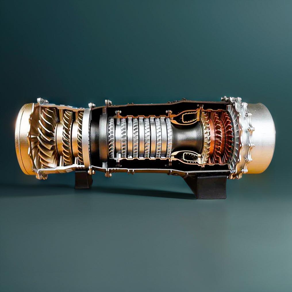Estrelik™ | DIY 1/20 WS-15 Turbofan Engine Model Kit that Works - 150+Pcs