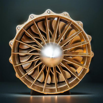 Estrelik™ | DIY 1/20 WS-15 Turbofan Engine Model Kit that Works - 150+Pcs