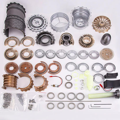 Estrelik™ | DIY 1/20 WS-15 Turbofan Engine Model Kit that Works - 150+Pcs