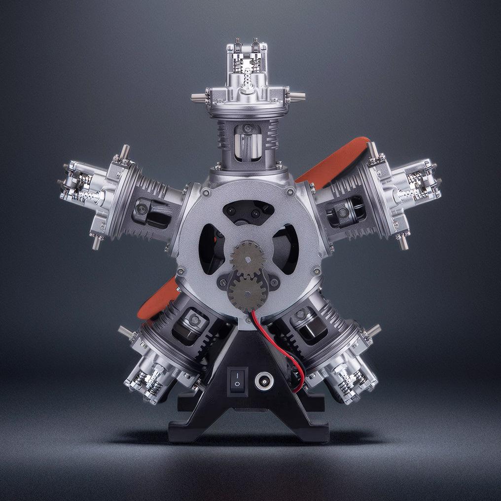 Estrelik™ | DIY 1/6 Full Metal 5 Cylinder Radial Engine Model Kit