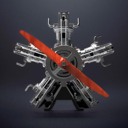Estrelik™ | DIY 1/6 Full Metal 5 Cylinder Radial Engine Model Kit