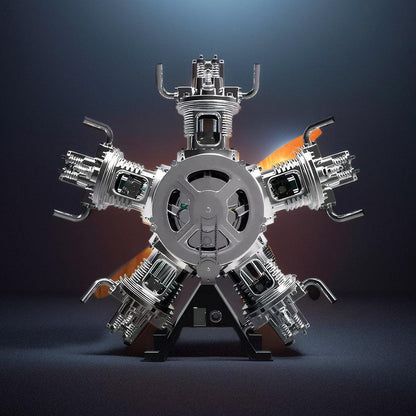 Estrelik™ | DIY 1/6 Full Metal 5 Cylinder Radial Engine Model Kit