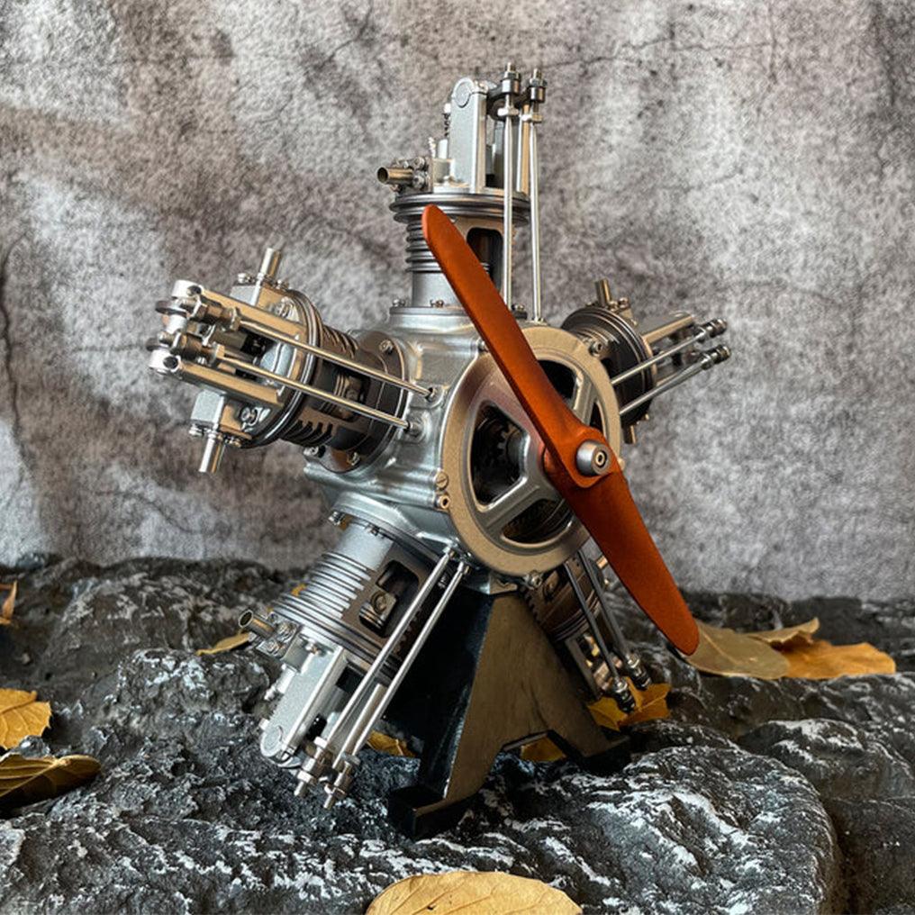 Estrelik™ | DIY 1/6 Full Metal 5 Cylinder Radial Engine Model Kit