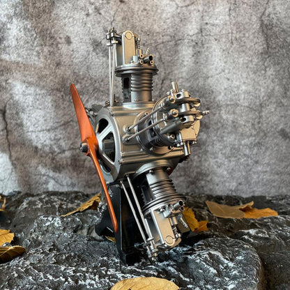 Estrelik™ | DIY 1/6 Full Metal 5 Cylinder Radial Engine Model Kit