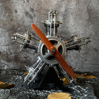 Estrelik™ | DIY 1/6 Full Metal 5 Cylinder Radial Engine Model Kit
