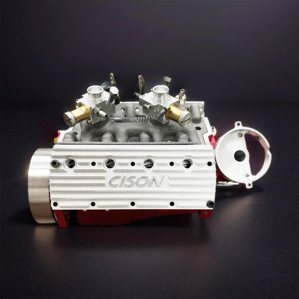Estrelik™ | DIY 1/6 Gasoline Flathead 4-Stroke V8 Water-Cooled Engine 44CC Model Kit That Works