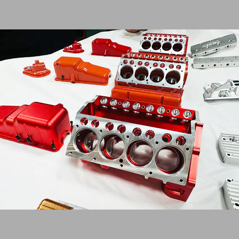 Estrelik™ | DIY 1/6 Gasoline Flathead 4-Stroke V8 Water-Cooled Engine 44CC Model Kit That Works
