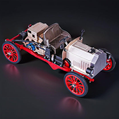 Estrelik™ | DIY Educational Metal Mechanical Classic Car Mini Electric Single-cylinder Engine Assembly Kit