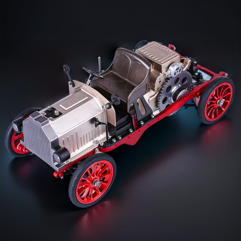 Estrelik™ | DIY Educational Metal Mechanical Classic Car Mini Electric Single-cylinder Engine Assembly Kit