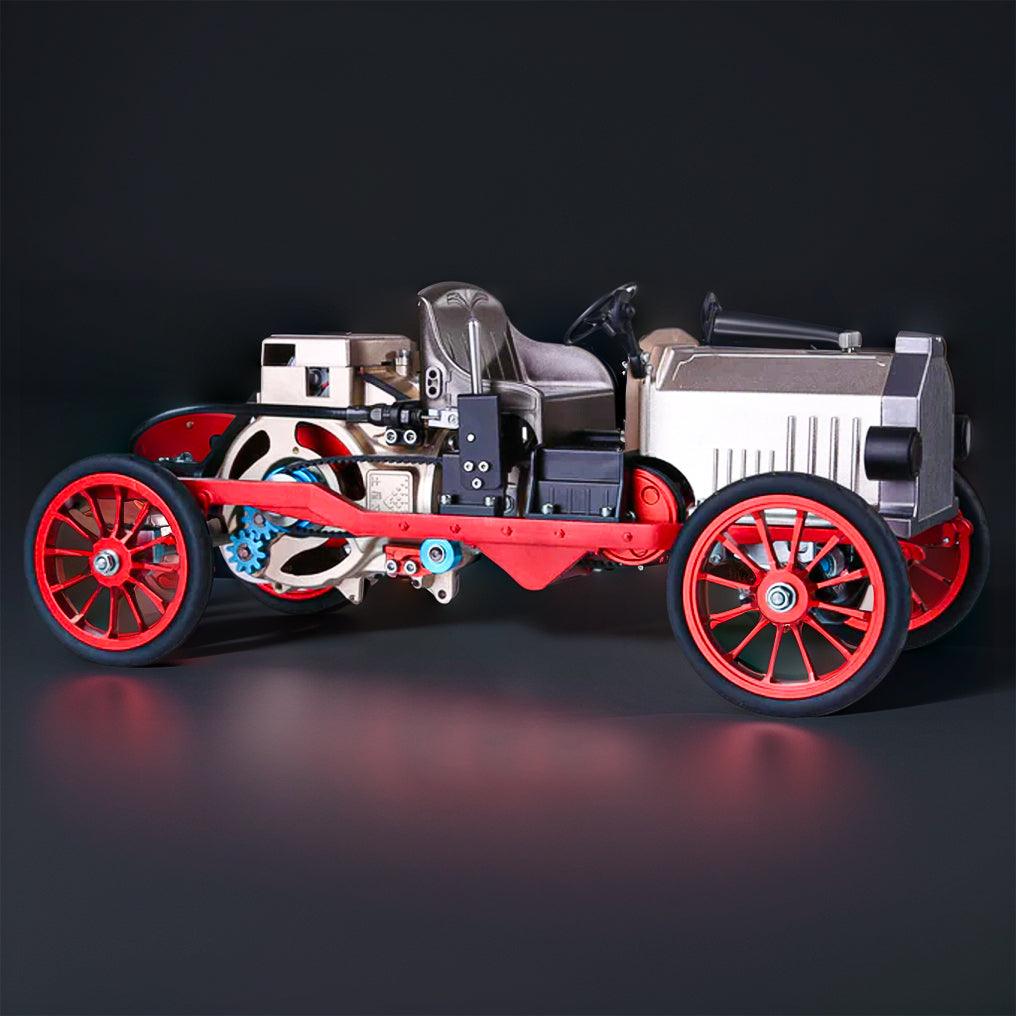 Estrelik™ | DIY Educational Metal Mechanical Classic Car Mini Electric Single-cylinder Engine Assembly Kit