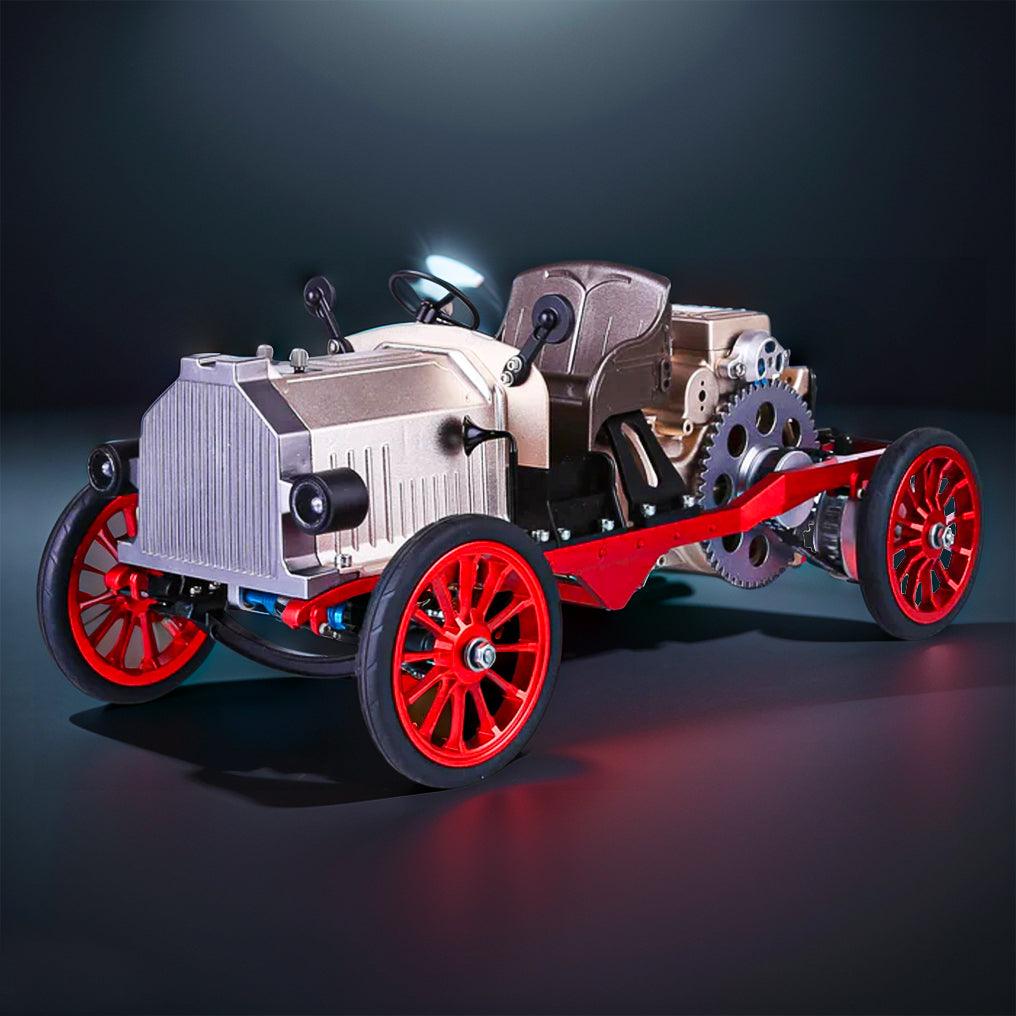 Estrelik™ | DIY Educational Metal Mechanical Classic Car Mini Electric Single-cylinder Engine Assembly Kit