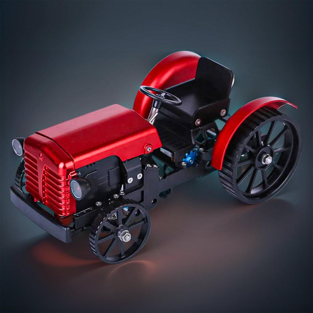 Estrelik™ | DIY Educational Mini APP Metal RC Tractor Model Assembly Kit