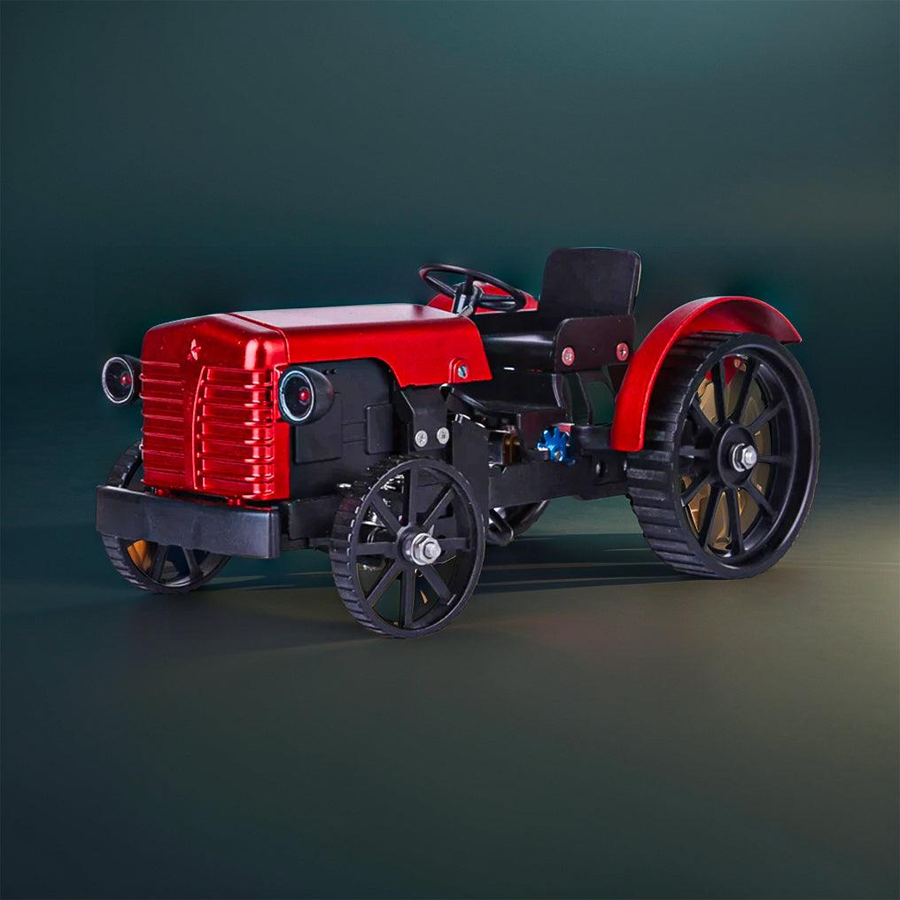 Estrelik™ | DIY Educational Mini APP Metal RC Tractor Model Assembly Kit