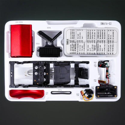 Estrelik™ | DIY Educational Mini APP Metal RC Tractor Model Assembly Kit