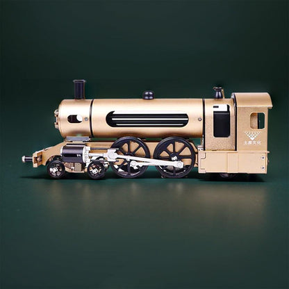 Estrelik™ | DIY Full Metal Steam Locomotive Train Assembly Engine Kit with Track 387Pcs