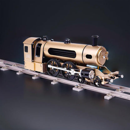 Estrelik™ | DIY Full Metal Steam Locomotive Train Assembly Engine Kit with Track 387Pcs