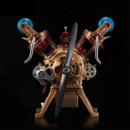 Estrelik™ | DIY Full Metal V2 Car Engine Assembly Kit that Work