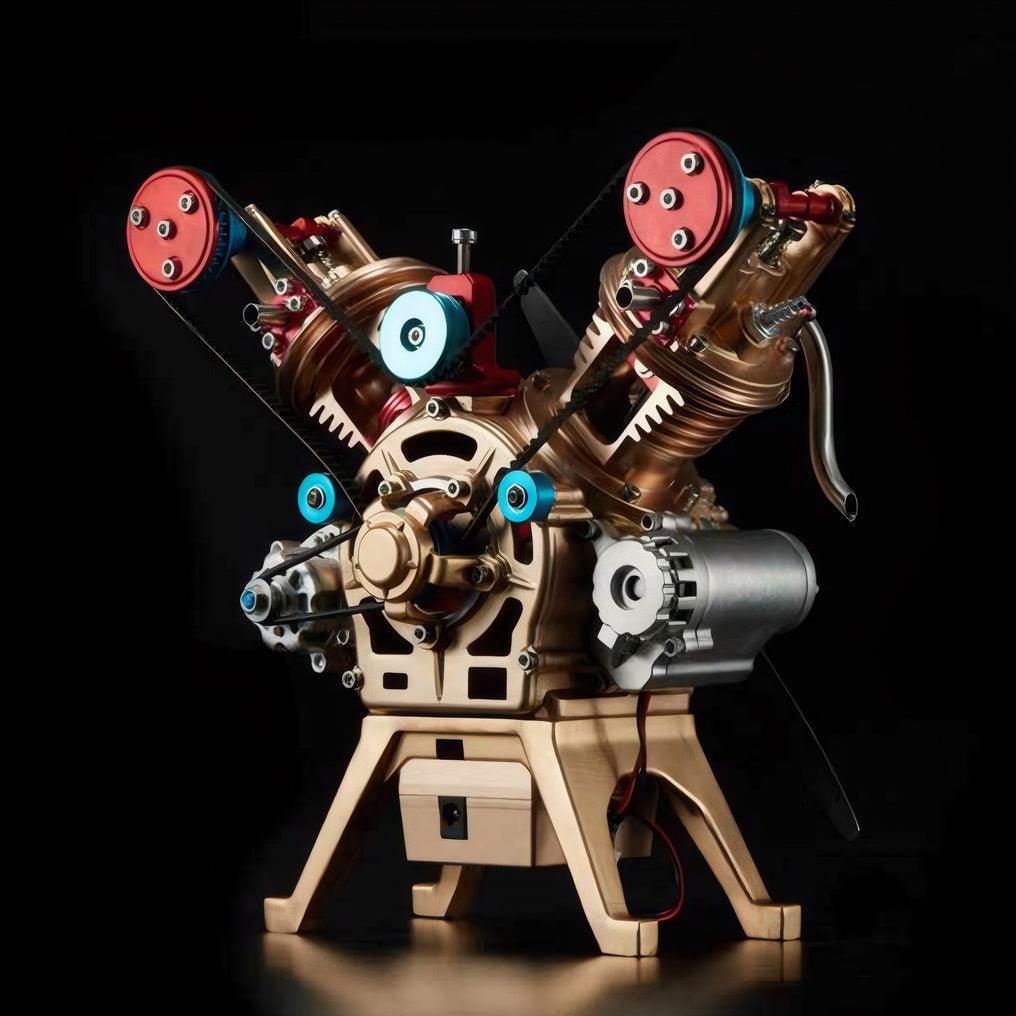 Estrelik™ | DIY Full Metal V2 Car Engine Assembly Kit that Work