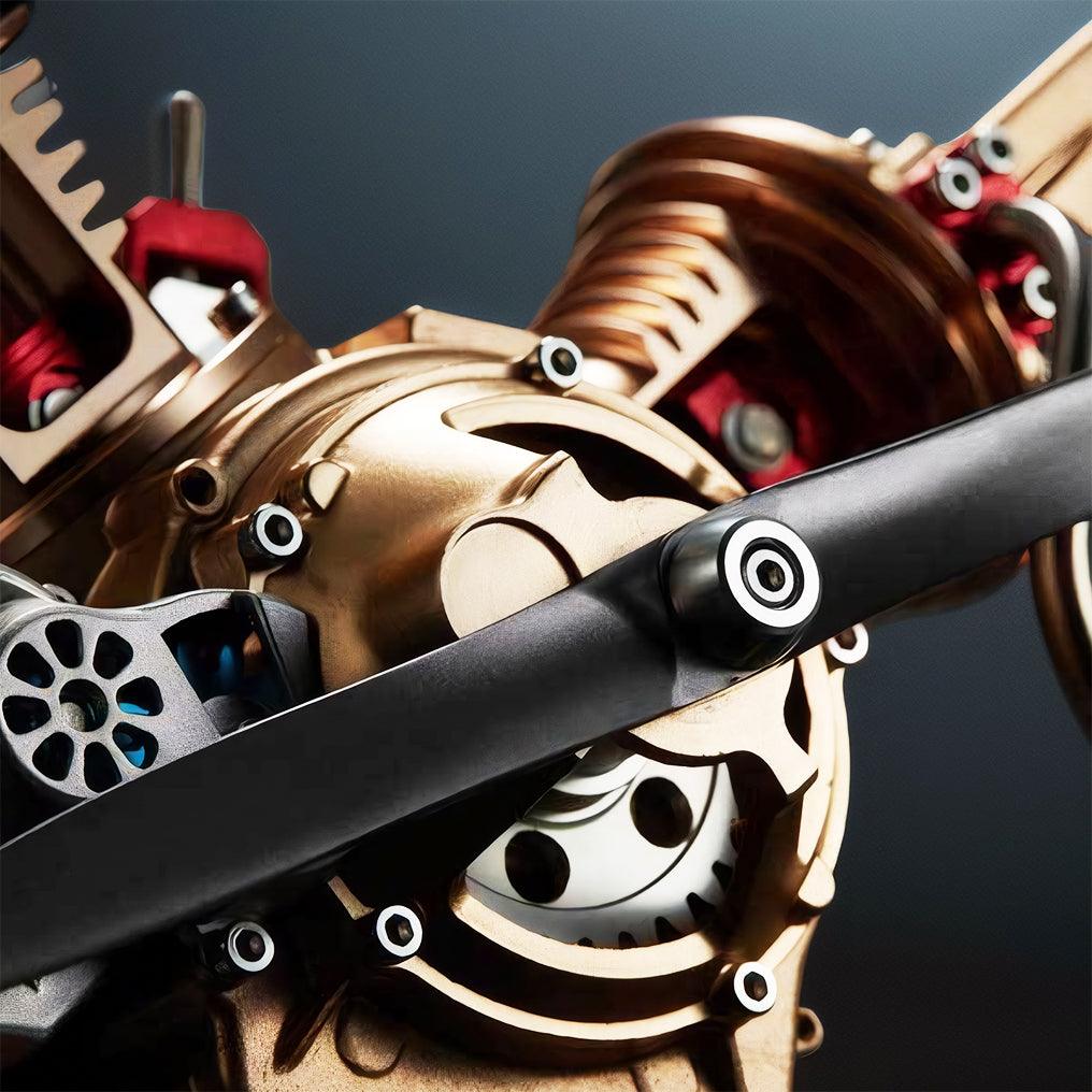 Estrelik™ | DIY Full Metal V2 Car Engine Assembly Kit that Work
