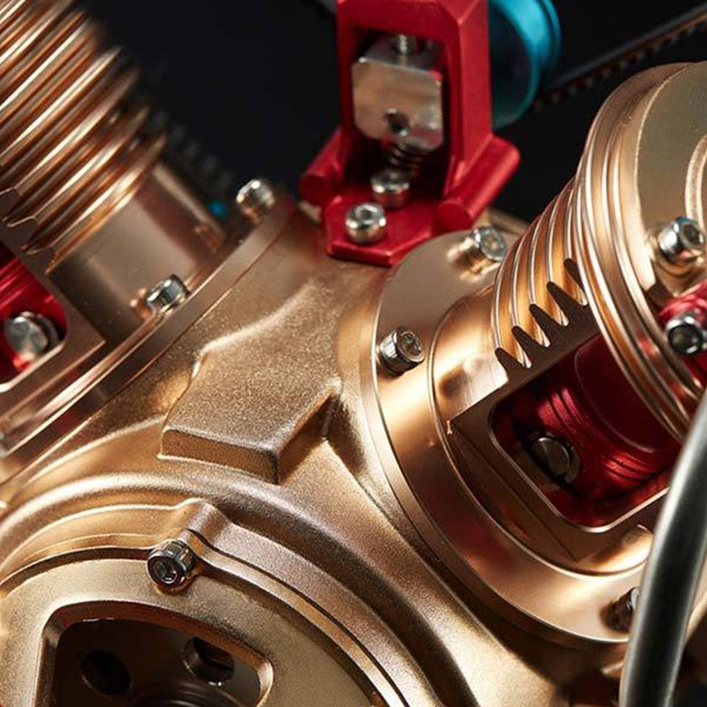 Estrelik™ | DIY Full Metal V2 Car Engine Assembly Kit that Work