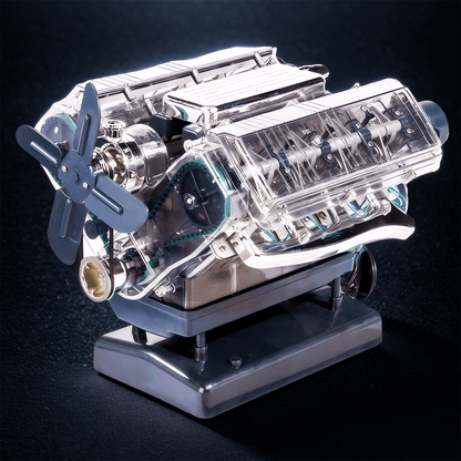 Estrelik™ | DIY Mini V8 Engine Model Kit Working Miniature Motor