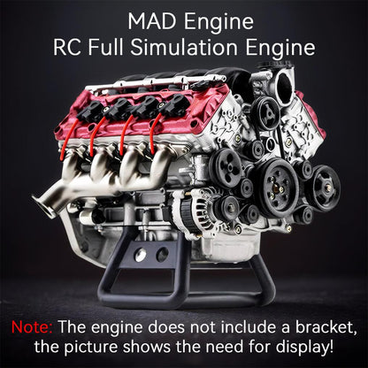 Estrelik™ | DIY Mini Motor V8 Engine RC Performance V8 Engine