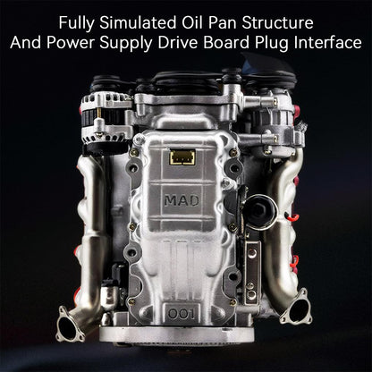 Estrelik™ | DIY Mini Motor V8 Engine RC Performance V8 Engine