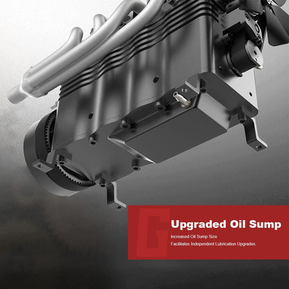 Estrelik™ | DIY OHC L4 Engine 14CC Gasoline Water-cooled Engine Model Kit FS-L400BGC