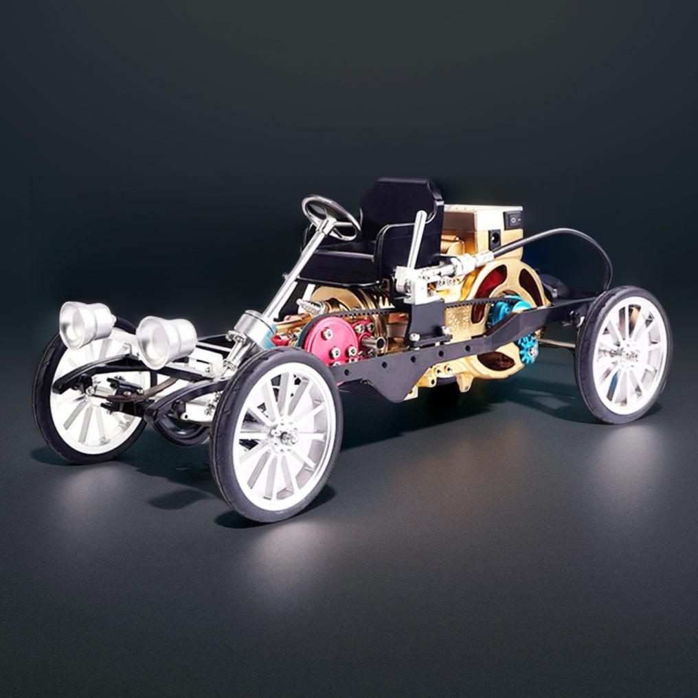 Estrelik™ | Teching Car Engine Assembly Kit Single Cylinder Car Building Kit Toy Gift for Adult