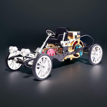 Estrelik™ | Teching Car Engine Assembly Kit Single Cylinder Car Building Kit Toy Gift for Adult
