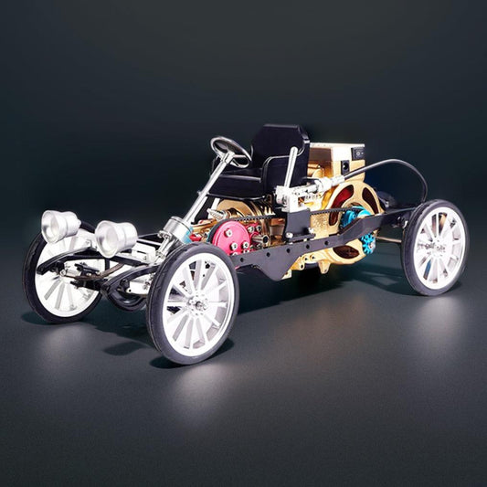 Estrelik™ | Teching Car Engine Assembly Kit Single Cylinder Car Building Kit Toy Gift for Adult